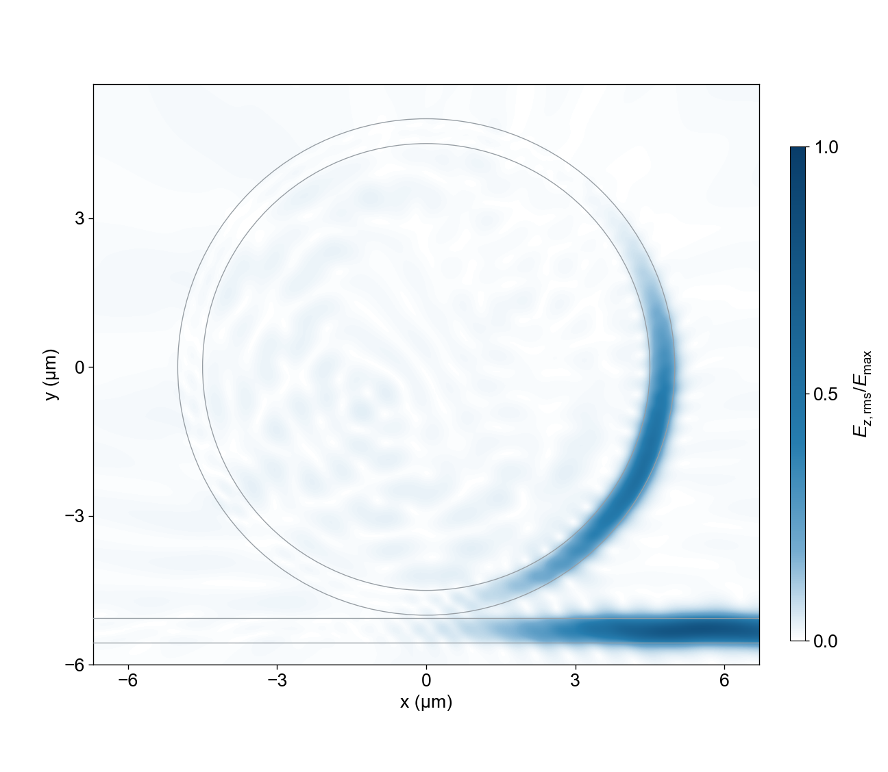 Pulse in a microring resonator
